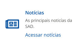 Banner notícias da SAD.